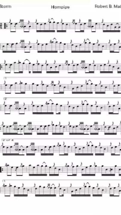 How to Play " Desert Storm" Horn Pipe.. With Music 🎶