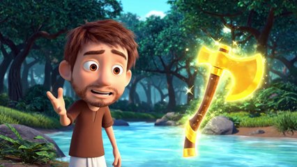 The Honest Woodcutter | Moral Story in Urdu Hindi | Kids Cartoon Story |  ایماندار لکڑہارا کہانی