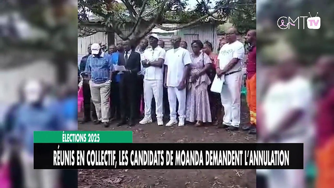 [#Reportage] Élections 2025 : réunis en collectif, les candidats de Moanda demandent l’annulation