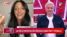 Oriana Sabatini habló sobre su embarazo en LAM