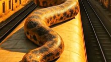 Anaconda on the Train