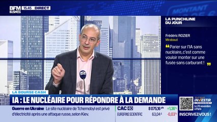 La bourse cash : "Parier sur l’IA sans nucléaire, c’est comme vouloir monter sur une fusée sans carburant." - 02/10