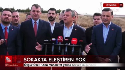 Özgür Özel: Ana muhalefet yoksa herkes düşünmeli