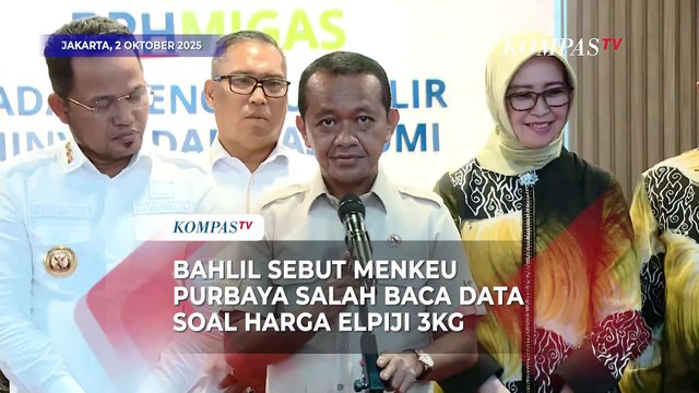 Bahlil Sentil Menkeu Purbaya soal Subsidi Elpiji 3Kg: Salah Baca Data