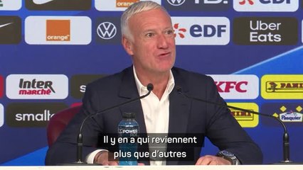 Bleus - Deschamps revient sur les cas des champions du monde Thauvin et Pogba
