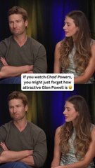 The 'Chad Powers' Cast Forgot How Attractive Glen Powell Is