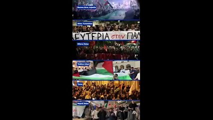 Sumud Filosu'na dünya çapında destek