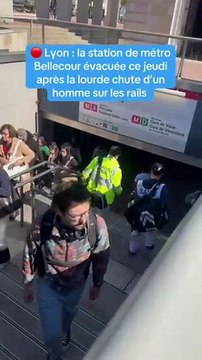 Lyon. Un homme chute sur les rails, la station de métro Bellecour évacuée d'urgence