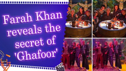 Farah Khan reveals ‘Ghafoor’ from ‘Ba***ds Of Bollywood’ was shot in just one day