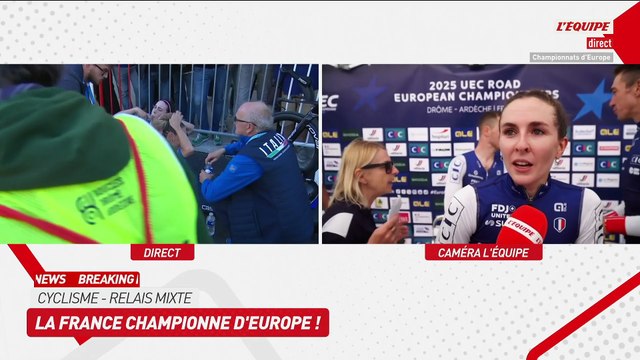 Juliette Labous : « On ne s'est pas fait mal pour rien » - Cyclisme - Championnat d'Europe