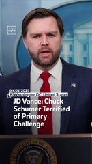 JD Vance: Chuck Schumer Terrified of Primary Challenge