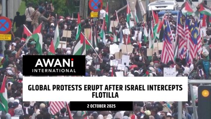 Global protests erupt after Israel intercepts Flotilla