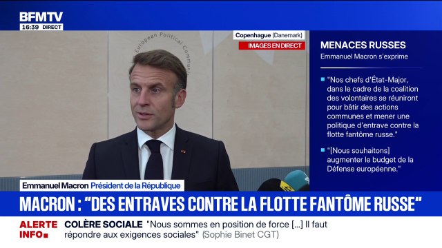 Drones, attaques cyber, têtes de cochons devant les mosquées: Tout ça, c'est la Russie derrière affirme Emmanuel Macron