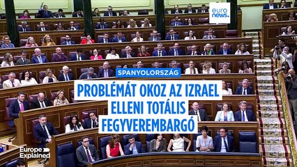 Nem problémamentes Spanyolországban az Izrael elleni totális fegyverembargó