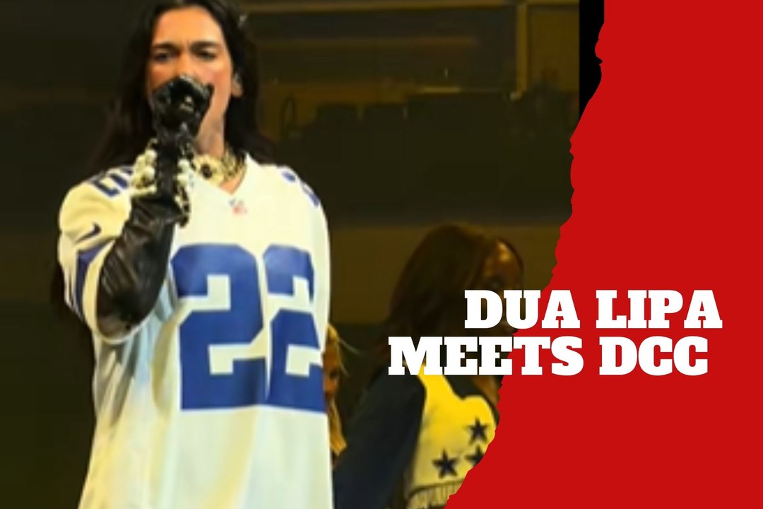 Dallas Cowboys Cheerleaders light up Dua Lipa’s Dallas show