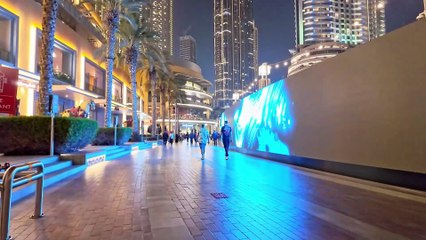 Dubai 4K🇦🇪 Amazing Dubai City, Dubai Mall Walking Tour