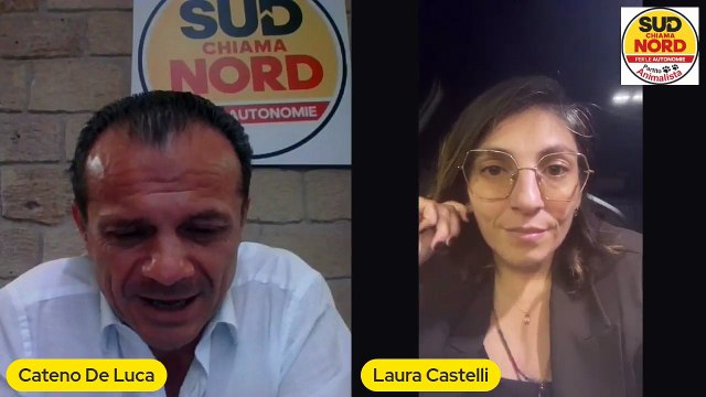 Cateno De Luca - Roberto Occhiuto in Calabria è la scelta più giusta! (02.10.25)