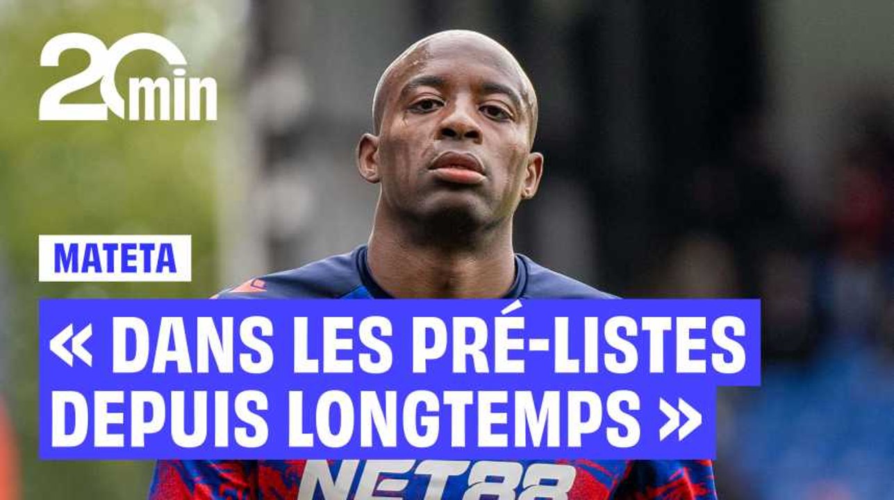 Equipe de France : « Mateta fait partie des pré-listes depuis longtemps » explique Deschamps