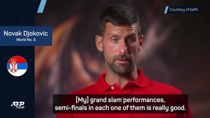 Alcaraz and Sinner too good for me this year - Djokovic