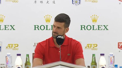 Rolex Shanghai Masters 2025 - Novak Djokovic : "Les joueurs ne sont pas assez unis... Ils se plaignent, puis repartent"