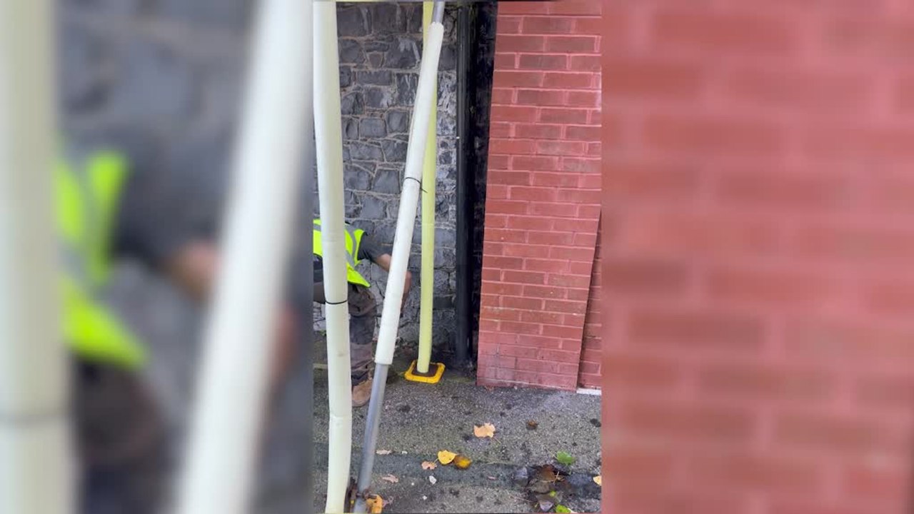 Crazy Moment Blocked Drain Pipe Explodes