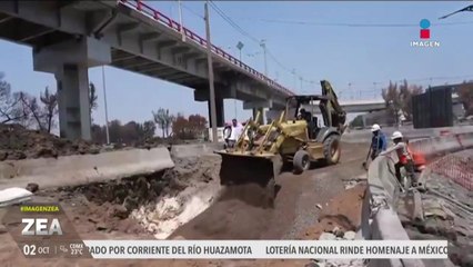 Reparan grieta que se formó en el lugar donde explotó la pipa de gas