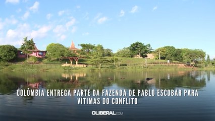 Colômbia entrega parte da fazenda de Pablo Escobar para vítimas do conflito