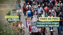 Transportistas en Perú convocan a paro