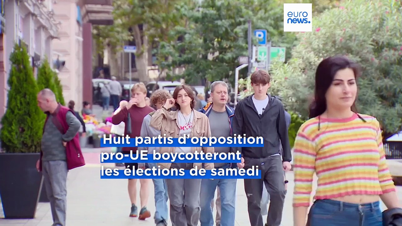 Géorgie : l'opposition boycotte majoritairement les élections municipales