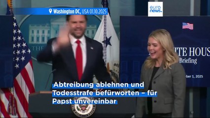 Das sagt Papst Leo XIV. zu Abtreibung und Todesstrafe in den USA