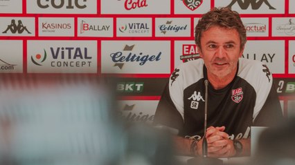 EAG - Nancy : le point presse de Sylvain Ripoll