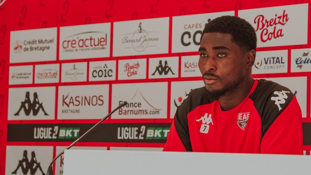 EAG - Nancy : le point presse de Donatien Gomis