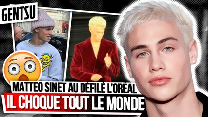 Matteo Sinet CHOQUE LA TOILE à la FASHION WEEK 😱