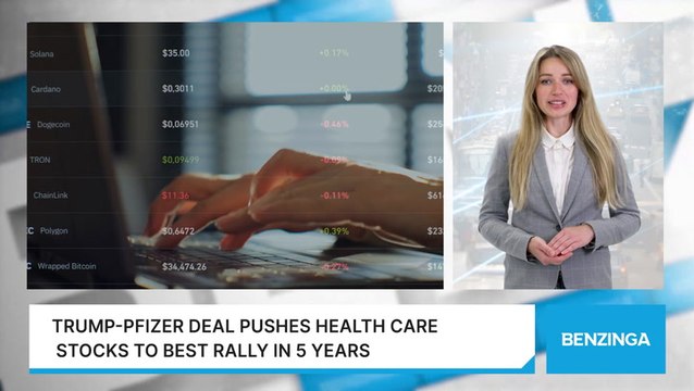 Trump-Pfizer Deal Pushes Health Care Stocks To Best Rally In 5 Years