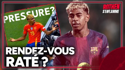 Barça 1-2 PSG : Yamal a-t-il (vraiment) raté son match ? Rothen indulgent