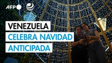 Venezuela inicia la Navidad anticipada decretada por Maduro