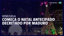 Começa o Natal antecipado na Venezuela, decretado por Maduro