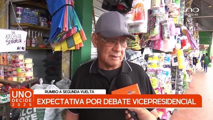 Expectativa por debate presidencial rumbo al balotaje