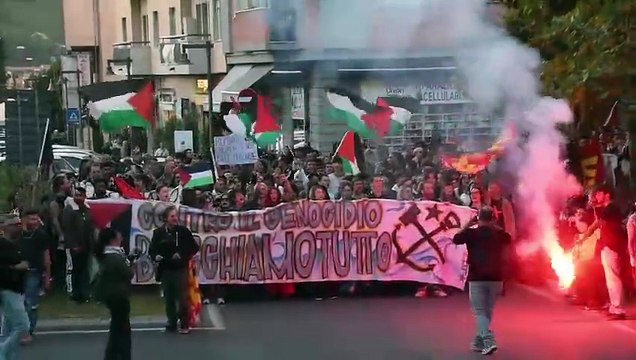 Massa, pro Pal: in oltre duemila nel centro della citt?. Contro il genocidio blocchiamo tutto