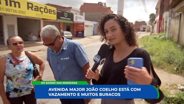 Problema de Infraestrutura: Buracos e Alagamentos na Avenida Major João Coelho, Bairro Rendeiras - A Busca por Respostas da Prefeitura e Compesa