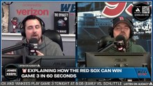 Jones & Keefe: Jones explains how the Red Sox will win Game 3 in 60 seconds