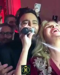 بالفيديو.. يسرا وعاصي الحلّاني يبدعان في "3 دقات"