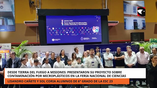 Feria de Ciencias: Estudiantes de Tierra del Fuego investigan la contaminación por microplásticos