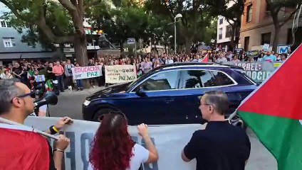 Protesta en Ciudad Real en favor de Palestina