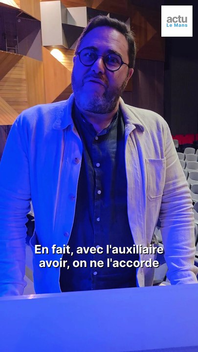 Au Mans, l'auteur Julien Soulier nous livre ses astuces pour éviter les fautes d'orthographe