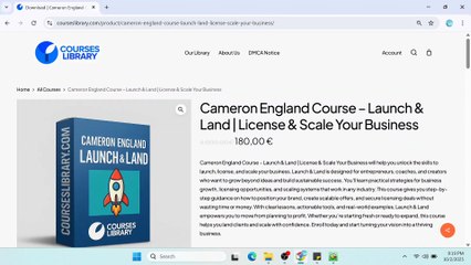 Launch & Land by Cameron England