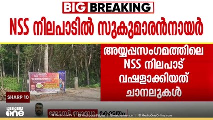 തനിക്കെതിരായ ഫ്ലക്സുകൾക്ക് പിന്നിൽ ചില ചാനലുകളെന്ന് ജി.സുകുമാരൻ നായർ