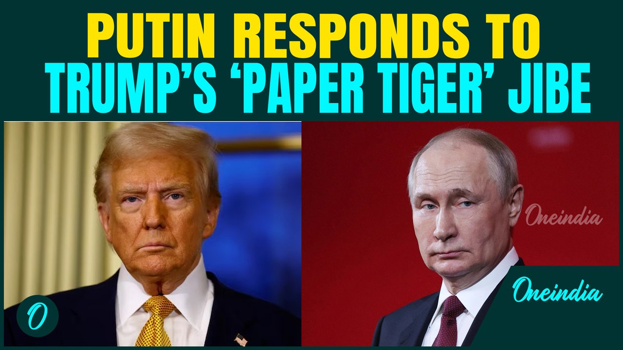 Putin’s FIERY Response to Trump’s ‘Paper Tiger’ jibe on Russia | Calls out the ‘useless’ NATO