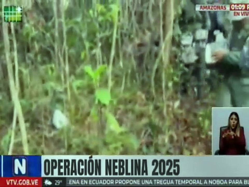 FANB neutraliza minería ilegal en Amazonas con la Operación Neblina 2025