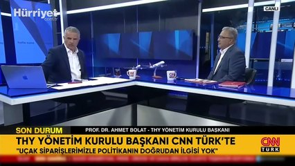 THY Yönetim Kurulu Başkanı CNN Türk'te
